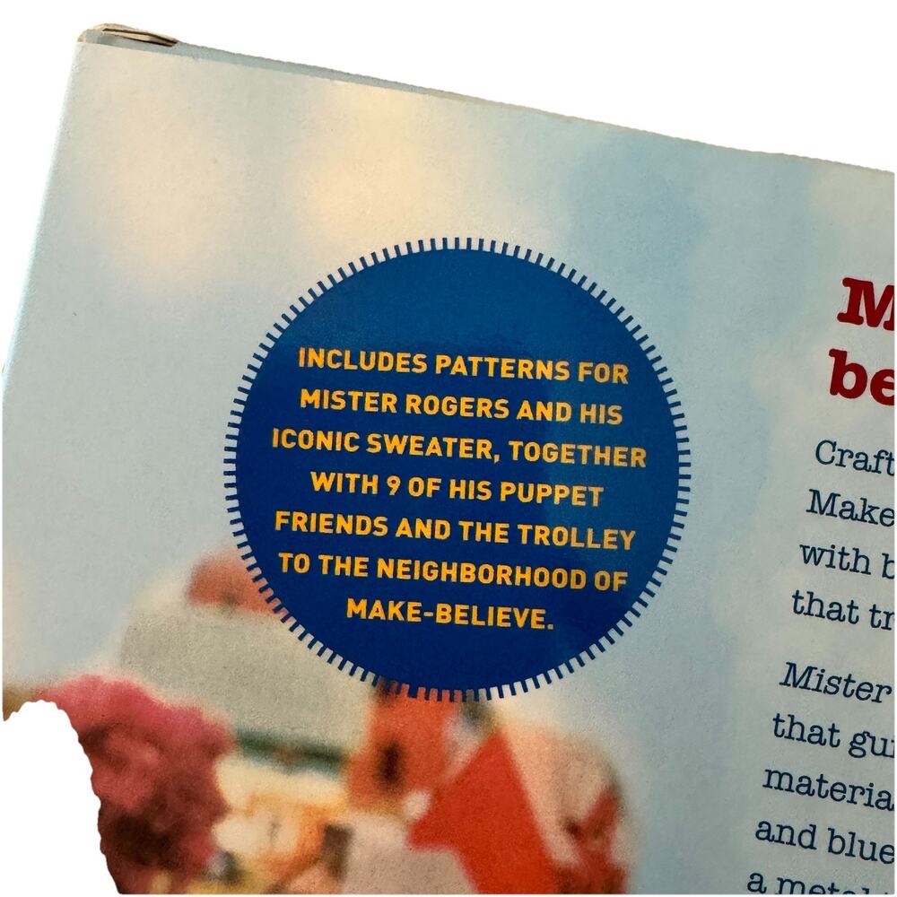 Mister Rogers' Neighborhood Crochet Kit Daniel The Tiger Arts And Crafts Retro - Picture 6 of 7